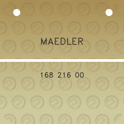 maedler-168-216-00