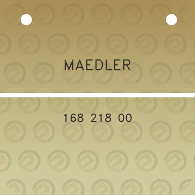 maedler-168-218-00