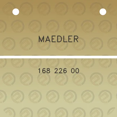 maedler-168-226-00