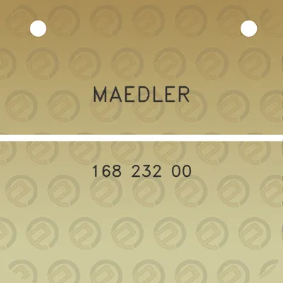 maedler-168-232-00