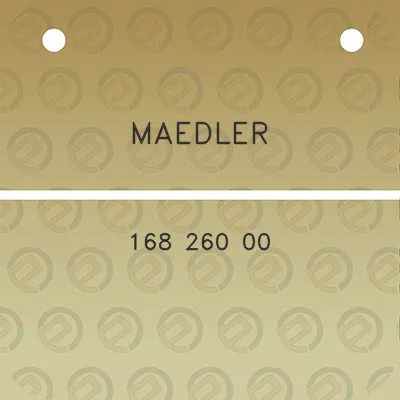 maedler-168-260-00