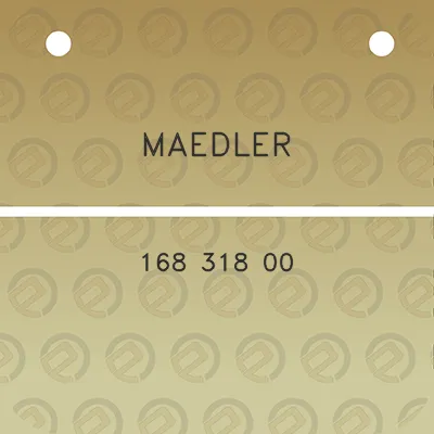 maedler-168-318-00