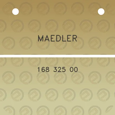 maedler-168-325-00