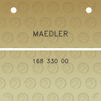 maedler-168-330-00