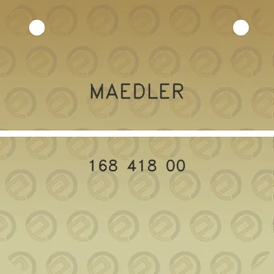 maedler-168-418-00