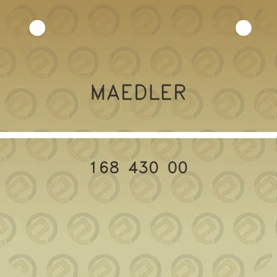 maedler-168-430-00