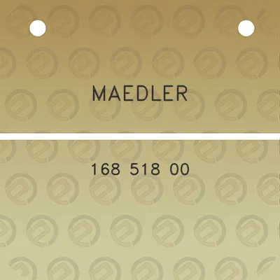 maedler-168-518-00