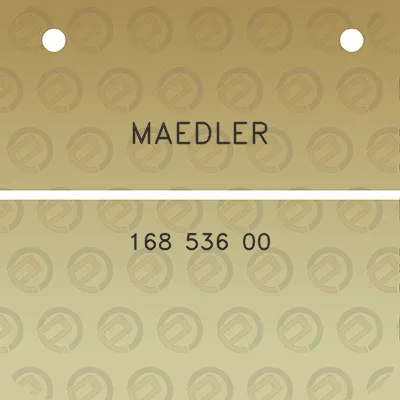 maedler-168-536-00