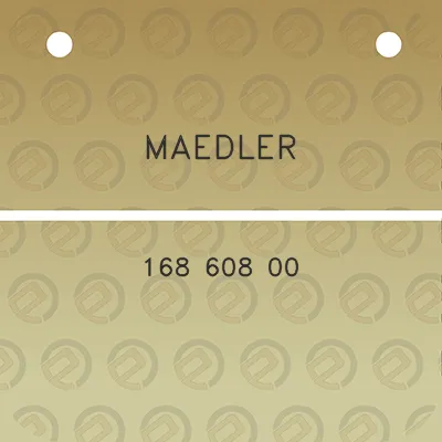 maedler-168-608-00