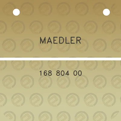 maedler-168-804-00