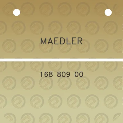 maedler-168-809-00