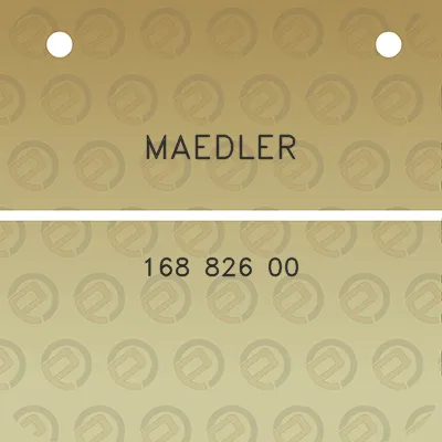 maedler-168-826-00