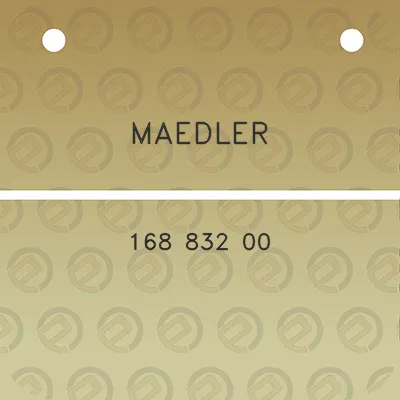 maedler-168-832-00