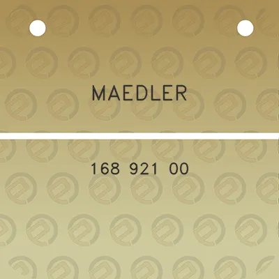 maedler-168-921-00