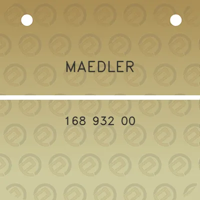 maedler-168-932-00