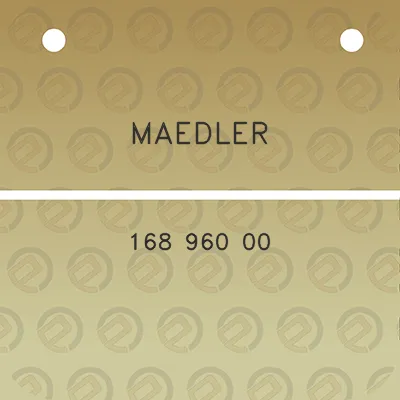 maedler-168-960-00