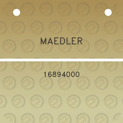 maedler-16894000