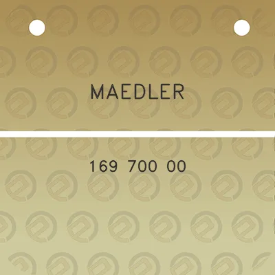 maedler-169-700-00