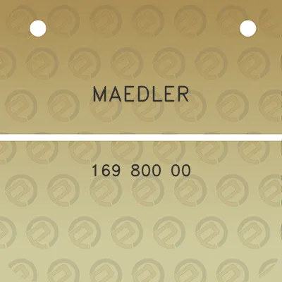 maedler-169-800-00