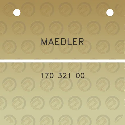 maedler-170-321-00