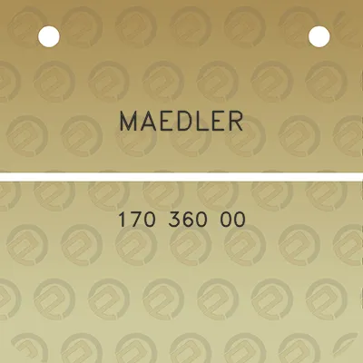 maedler-170-360-00