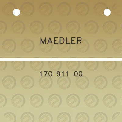 maedler-170-911-00