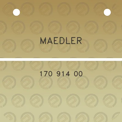 maedler-170-914-00