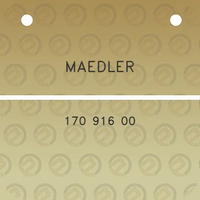 maedler-170-916-00