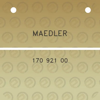 maedler-170-921-00