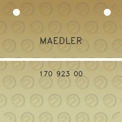 maedler-170-923-00