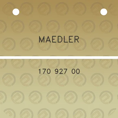 maedler-170-927-00