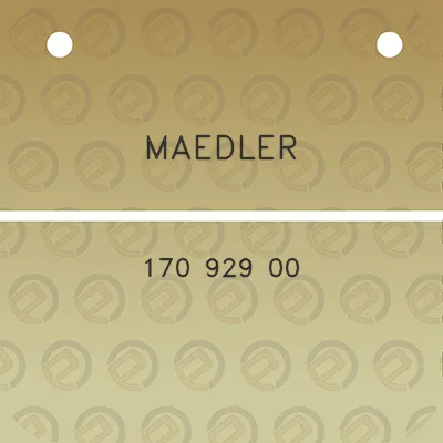 maedler-170-929-00