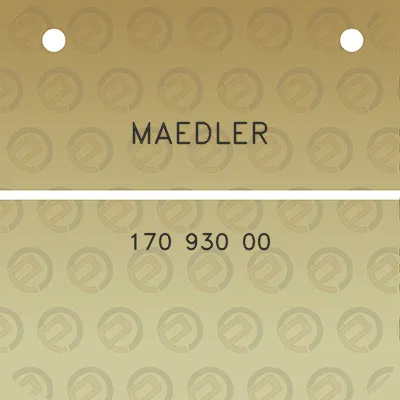 maedler-170-930-00