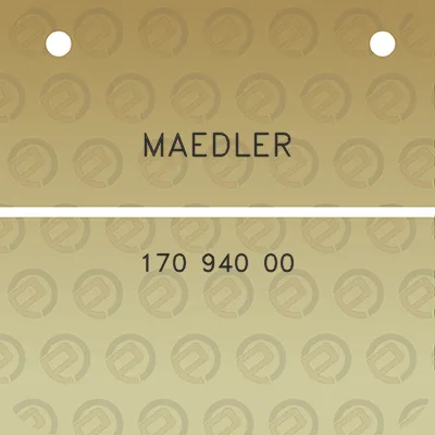 maedler-170-940-00