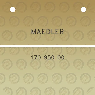 maedler-170-950-00