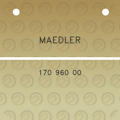 maedler-170-960-00