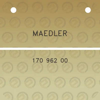 maedler-170-962-00