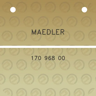 maedler-170-968-00