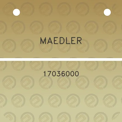 maedler-17036000