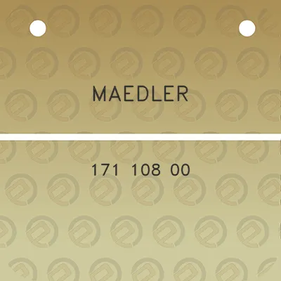 maedler-171-108-00