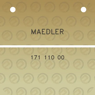 maedler-171-110-00
