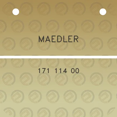 maedler-171-114-00