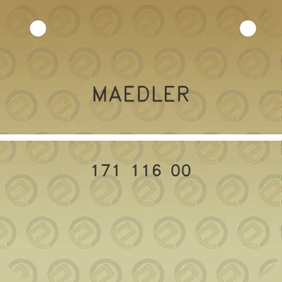 maedler-171-116-00