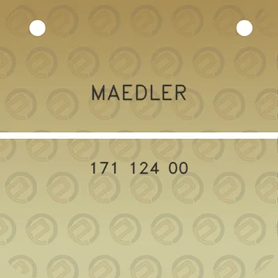 maedler-171-124-00