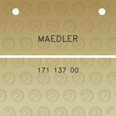 maedler-171-137-00