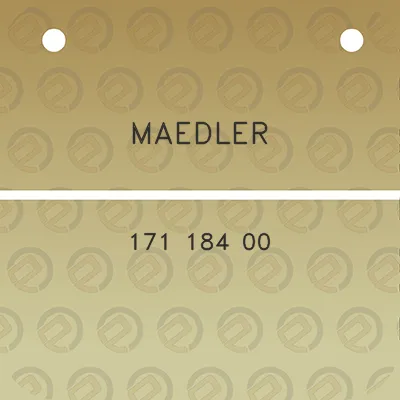 maedler-171-184-00