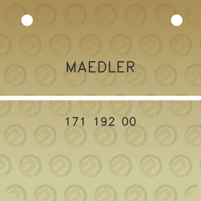 maedler-171-192-00