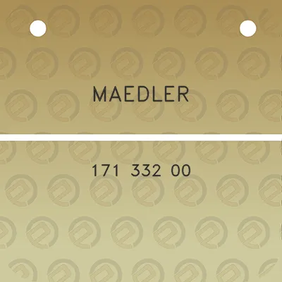 maedler-171-332-00