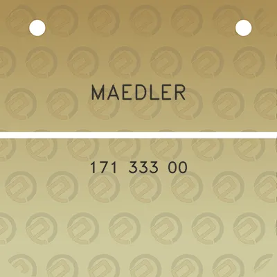 maedler-171-333-00