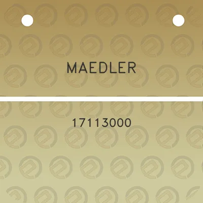 maedler-17113000